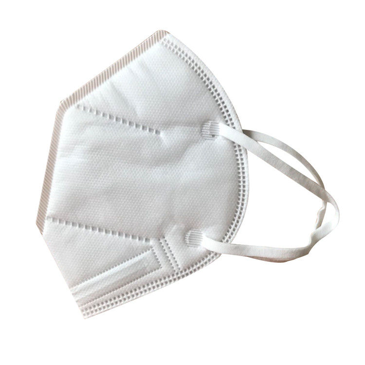 높은 여과 Breathable 의학 인공호흡기 가면/4 층 Niosh N95 먼지 가면