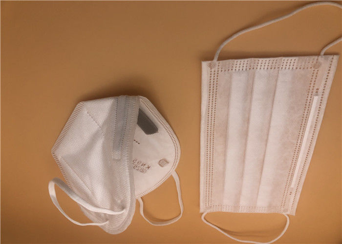 반대로 오염 Foldable KN95 가면 쉬운 흡입 Eco 친절한 매끄러운 안 안대기