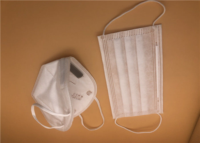 반대로 오염 Foldable KN95 가면 쉬운 흡입 Eco 친절한 매끄러운 안 안대기