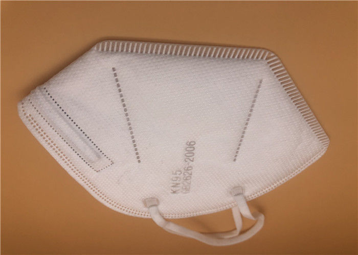 높은 여과 Breathable 의학 인공호흡기 가면/4 층 Niosh N95 먼지 가면