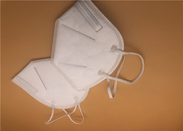 높은 여과 Breathable 의학 인공호흡기 가면/4 층 Niosh N95 먼지 가면